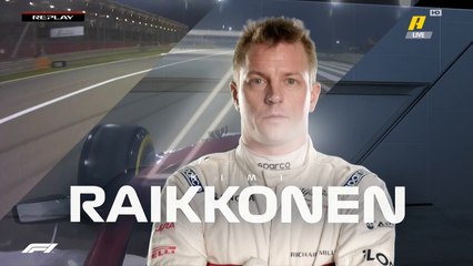 كيمي رايكونن يقع في خطأ وانزلاق مباشر