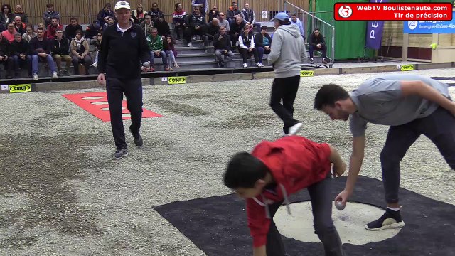 Exhibition de tir de précision au Puy Pétanque 2019 : Les demi-finales