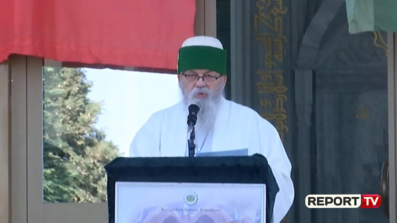 Report TV - Baba Mondi: Shqiptarët të mos braktisin vendin, dashuri për njëri-tjetrin