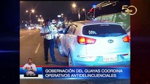 Gobernación del Guayas coordina operativos antidelincuenciales