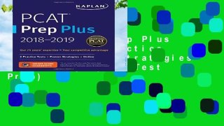R.E.A.D PCAT Prep Plus 2018-2019: 2 Practice Tests + Proven Strategies + Online (Kaplan Test Prep)