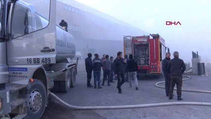 Bursa Otomotiv Sektörüne Koltuk Üreten Fabrikada Yangın