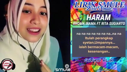Haram Karaoke -Najwa Zakiah Duet Bersama Artis Smule