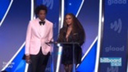 Beyoncé & Jay-Z Receive GLAAD Vanguard Award | Billboard News