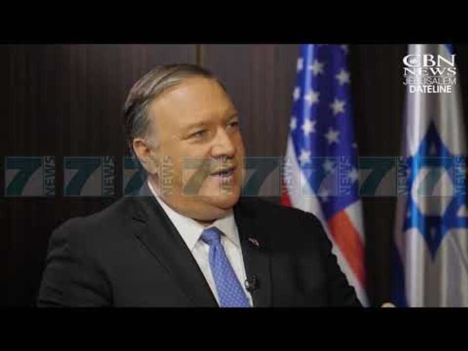 POMPEO «TRUMP I DERGUARI I ZOTIT, TE SHPETOJE IZRAELIN NGA IRANI» - News, Lajme - Kanali 7