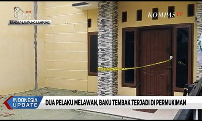Dua Buronan Rampok Tewas Ditembak Polisi di Bandar Lampung