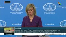 Rusia rechaza declaraciones de EEUU contra su cooperación con Vzla.