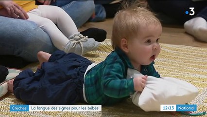 Crèches : la langue des signes pour les bébés