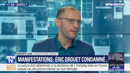 L'avocat d'Éric Drouet dénonce une décision "par essence de nature politique" après la condamnation de son client pour manifestations non déclarées