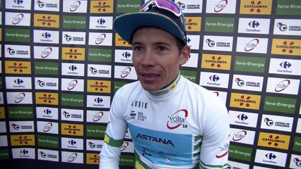 Miguel Ángel López - entrevista en la meta - etapa 5 - Volta a Catalunya 2019
