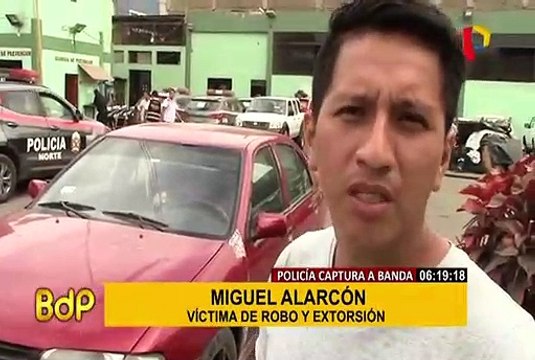 Capturan a banda que robaba autos y extorsionaba a dueños