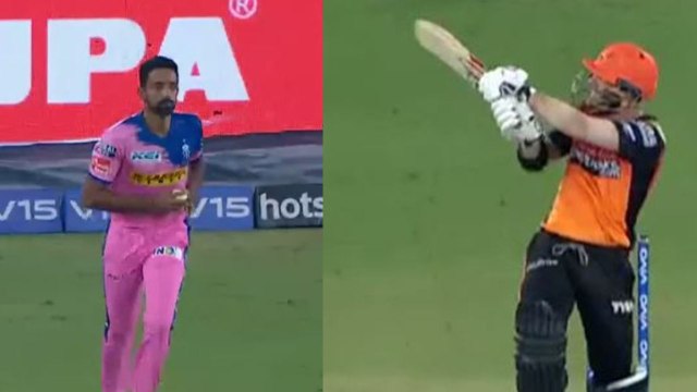 IPL 2019 RR vs SRH: David Warner departs after brilliant 69, Ben Stokes strikes| वनइंडिया हिंदी