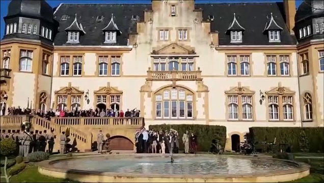 Metz : deux Rafale survolent le Palais du gouverneur en hommage aux Etats-Unis et à La Fayette