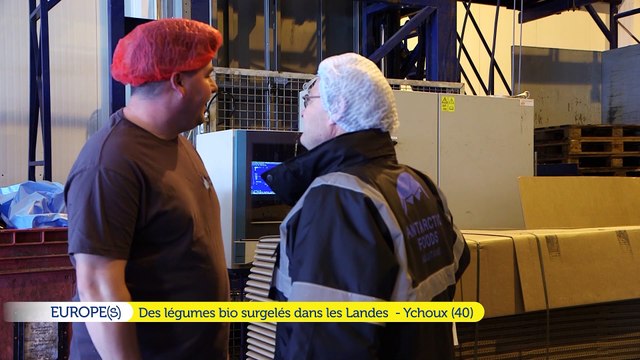 Europe(s) - Des légumes bio surgelés dans les Landes