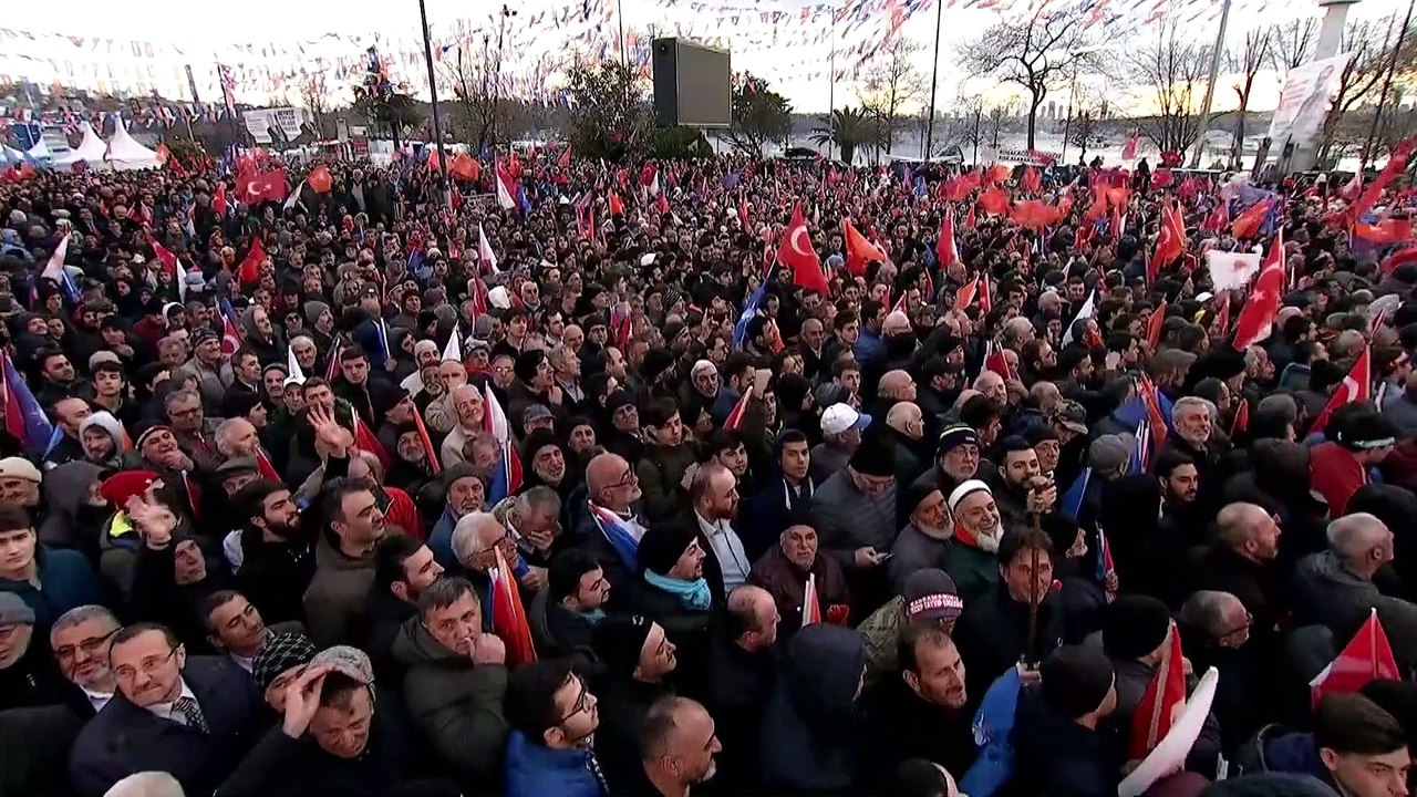AK Parti Beykoz Mitingi - Bakan Turhan - İSTANBUL