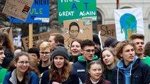 Greta Thunberg participa en la marcha de Berlín contra el cambio climático