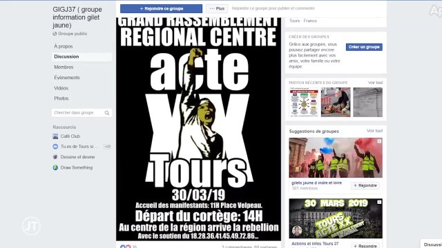 Gilets Jaunes, acte 20 : manifestation régionale à Tours