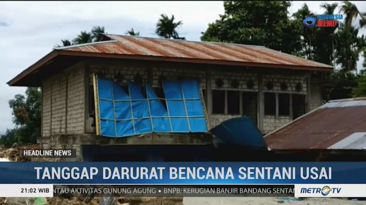 Masa Tanggap Darurat Bencana Sentani Resmi Berakhir