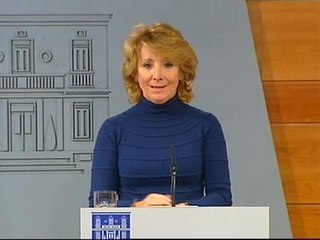 Aguirre, "satisfecha" con el modelo de financiación