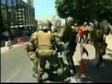 Violentos enfrentamientos en Chile