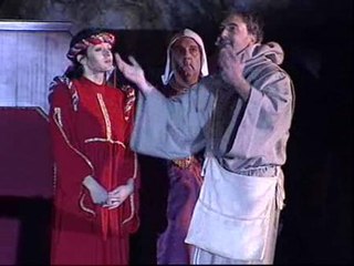 Un belén viviente y parlante