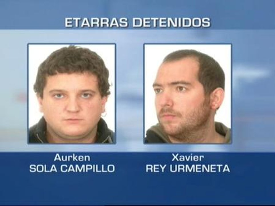Los cuatro etarras del 'comando Nafarroa' detenidos ayer