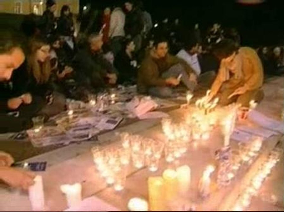 Grecia vive su noche más tranquila desde que comenzaron las protestas