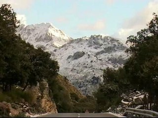 La nieve también llega a Mallorca