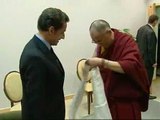 China protesta por el encuentro entre Sarkozy y el Dalai Lama