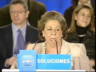 Barberá tacha de "miserable" la actitud de Blanco