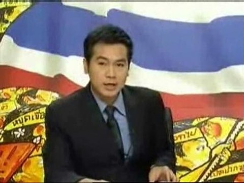 Disparos en directo en la televisión tailandesa