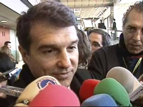 Laporta: El Madrid sigue siendo un firme candidato al título de Liga