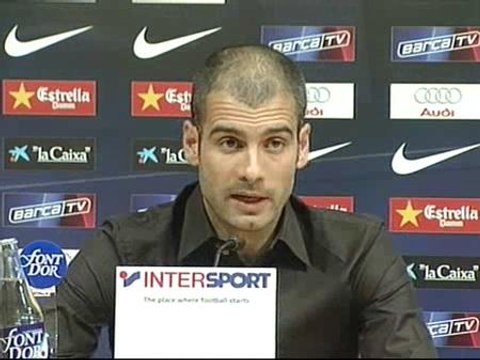 Guardiola no cierra las puertas a Messi para el partido de mañana