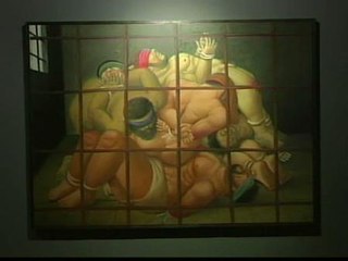 Botero juega a mezclar el horror de Abu Ghraib con la magia del circo