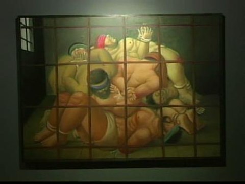 Botero juega a mezclar el horror de Abu Ghraib con la magia del circo