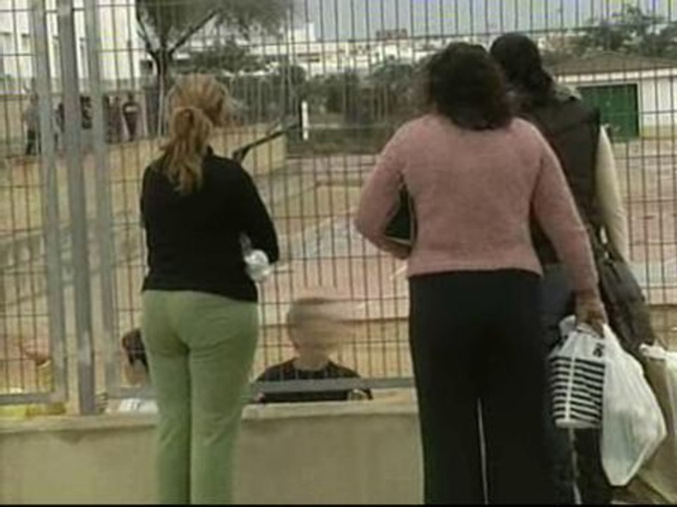 Un colegio de Lepe se ha quedado sin alumnos en sus aulas