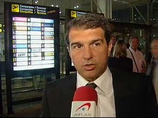 Joan Laporta frena la euforia del Barça