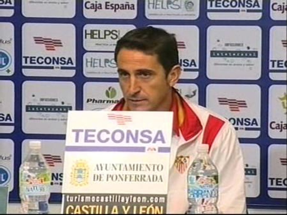 Manolo Jiménez: "No hemos demostrado ser mejores que un equipo de Segunda B"