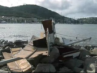 El fuerte temporal azota Mallorca