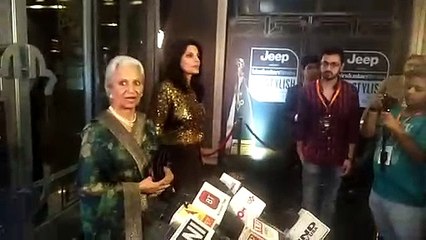 Waheeda Rehman At HT Most Stylish Awards 2019 | Filmibeat
