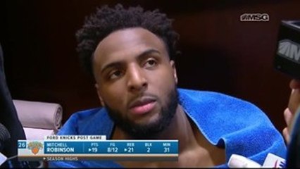 Knicks Postgame: Mitchell Robinson | Mar 28 vs. Raptors