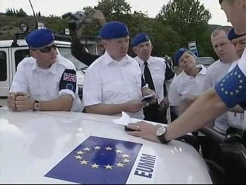 Los primeros observadores de la UE entran en Georgia