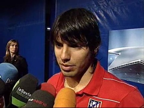 Los jugadores del Atlético disfrutan del sueño de la Liga de Campeones