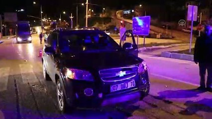 Burdur'da otomobil ile motosiklet çarpıştı: 1 yaralı