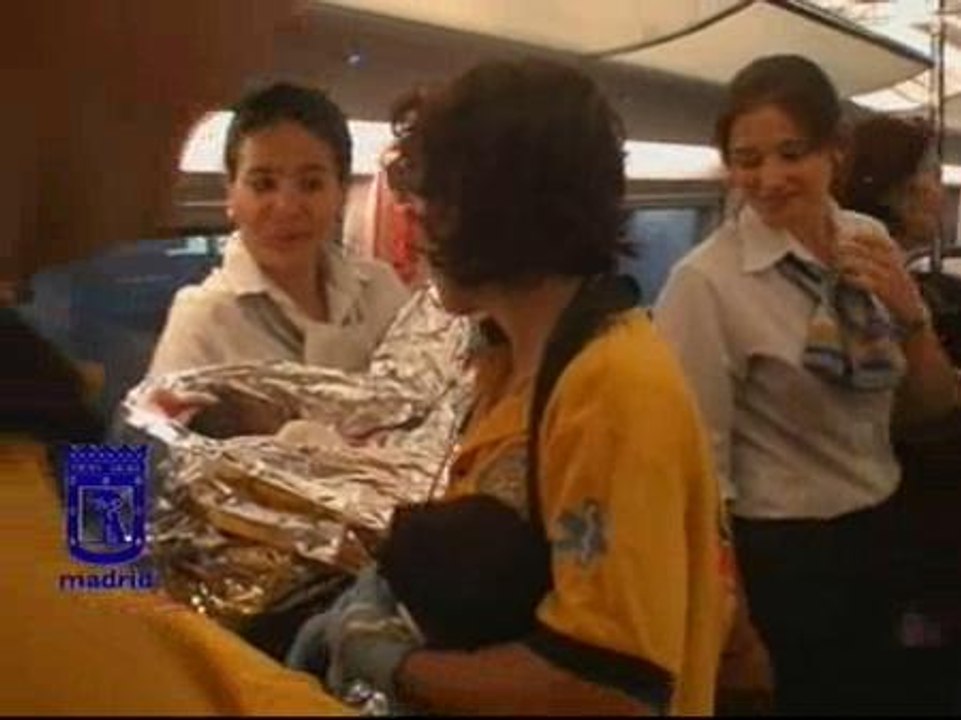 Nace el primer bebé en un AVE