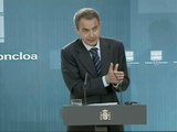 Zapatero manifiesta su respeto a la investigación iniciada por Garzón