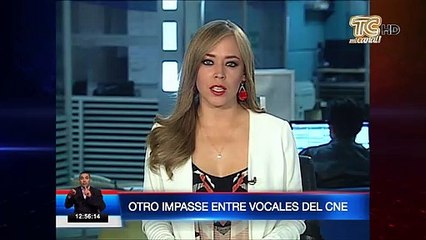 Fallas en la página del CNE causa altercado entre vocales