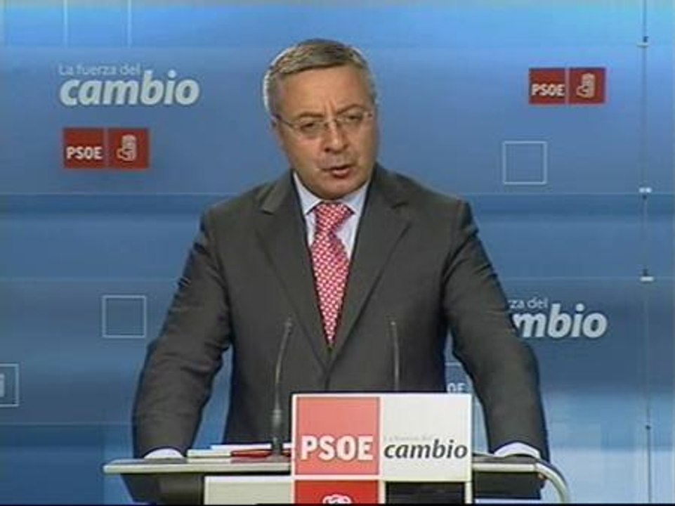 Blanco: "Rajoy cree que cuanto peor le vaya a los españoles, mejor le irá a él"