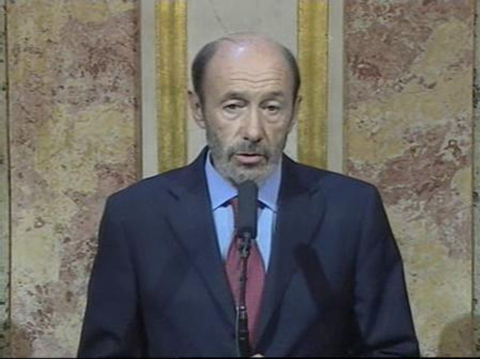Rubalcaba: "ETA conserva la voluntad de matar"