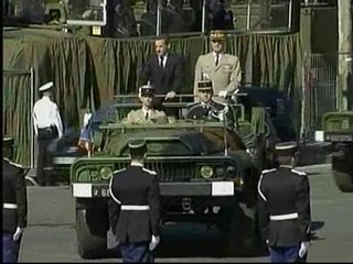 Bruni y Betancourt coinciden en el desfile del 14 de julio